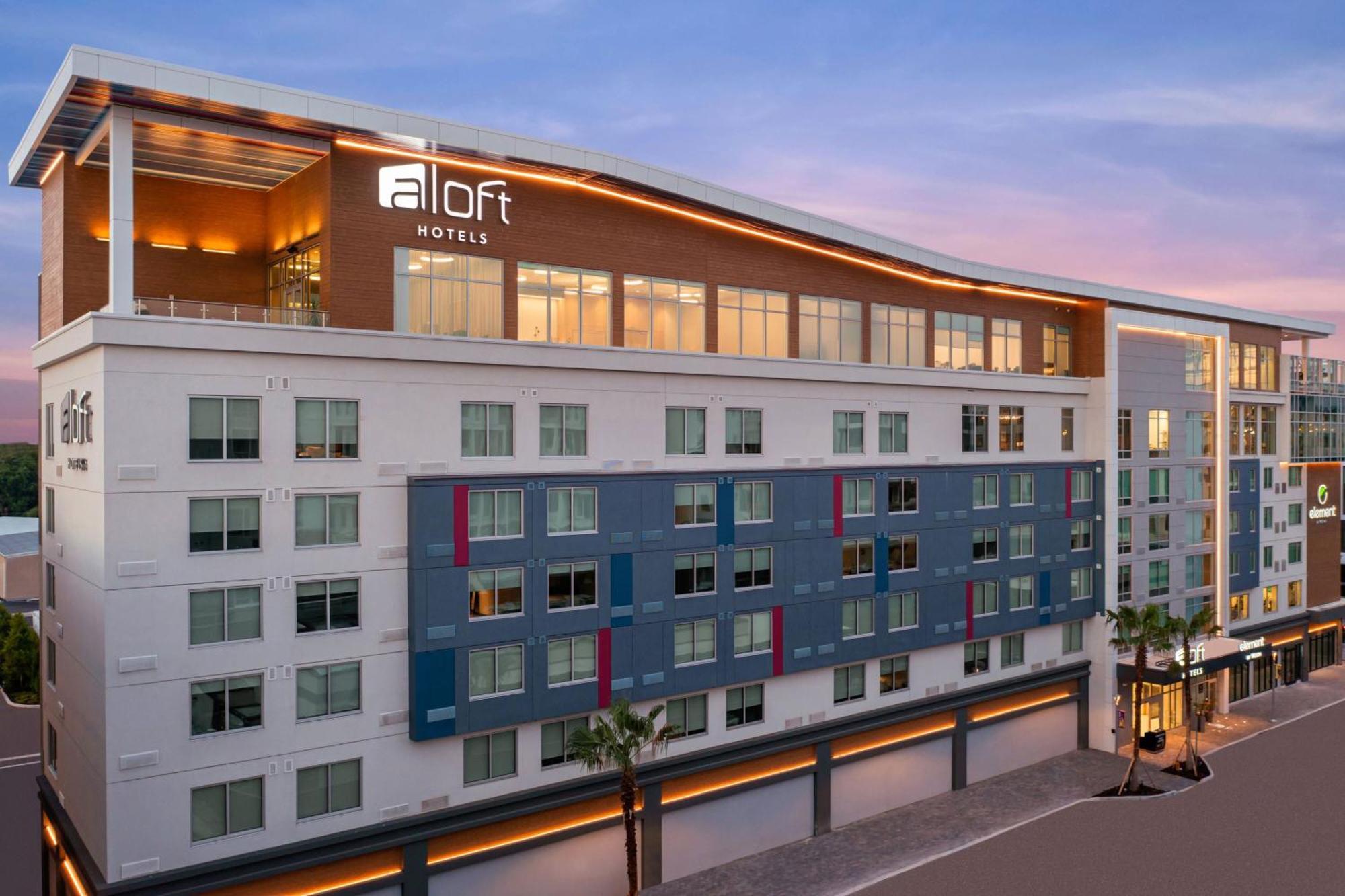 Aloft Tampa Midtown Hotel Exterior photo